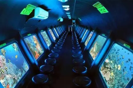 Батискаф + Снорклинг (полу-подводная лодка)