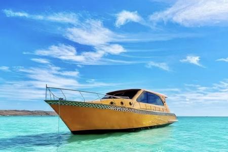 Белый остров и вечерняя Хургада