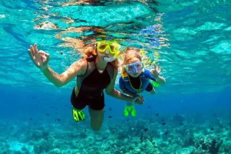 Лодка с прозрачным дном, Белый остров и снорклинг в Хургаде